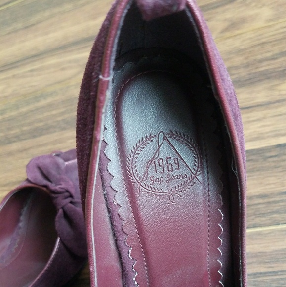 Gap 1969 peep toe wedges size 6 - Picture 5 of 5